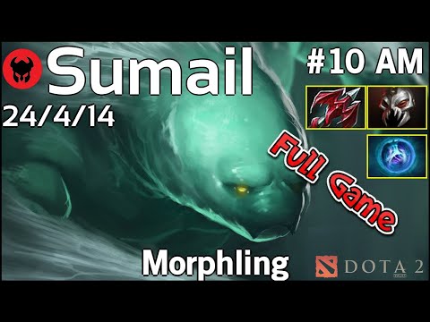 Sumail [EG] plays Morphling!!! Dota 2 Full Game 7.20