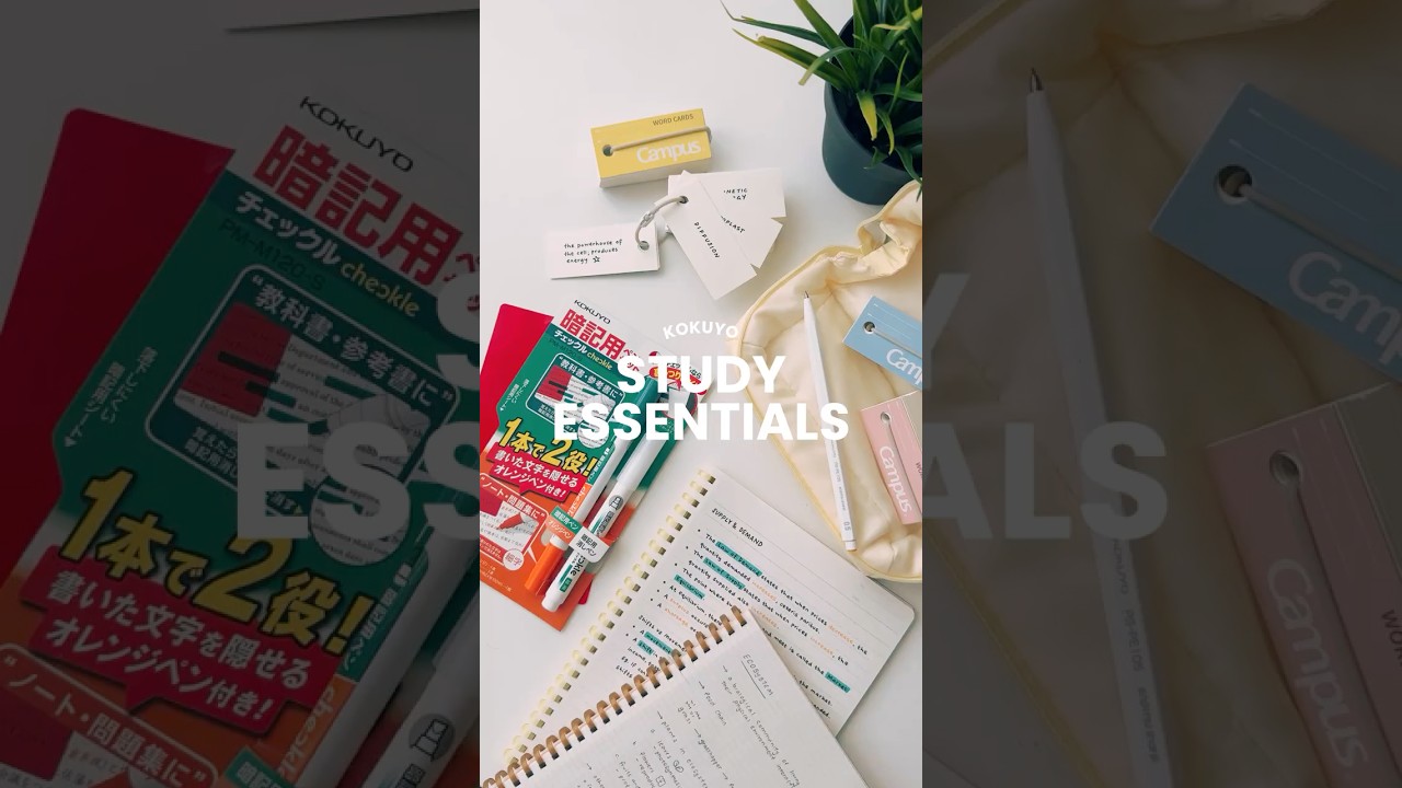 3 Study Stationery Essentials You’ll Actually Use #shorts