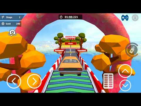Car Stunts 3D Free - Extreme City GT Racing #1 | Dodge charger 1969 Android Gameplay