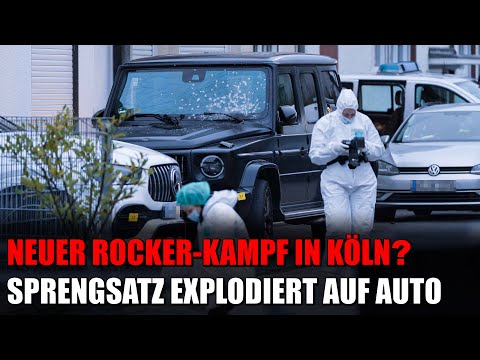Neuer Rocker-Kampf in Köln? Sprengsatz explodiert auf einer G-Klasse | 23.12.2025