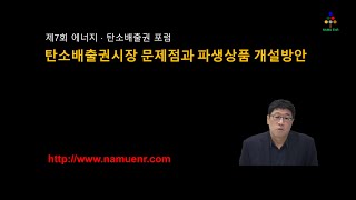 [한국탄소배출권시장]  탄소배출권시장 문제점과 파생상품 개설방안
