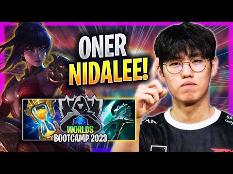 ONER IS A GOD WITH NIDALEE! - T1 Oner Plays Nidalee JUNGLE vs Lee Sin! | Bootcamp 2023