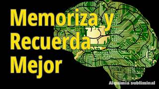 Memoriza y Recuerda Mejor