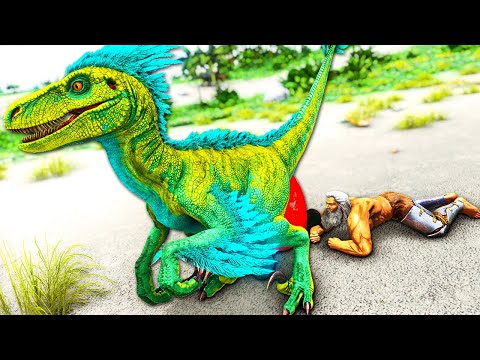 Taming Dinosaurs So I can STEAL their BABIES! | ARK MEGA Modded Primal Fear #7