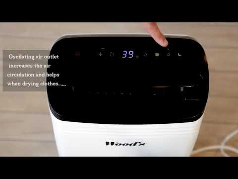 Oro sausintuvas MRD25 WiFi Wood's video