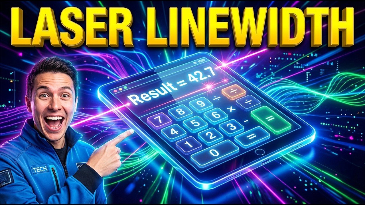 Laser Linewidth Interactive Calculator