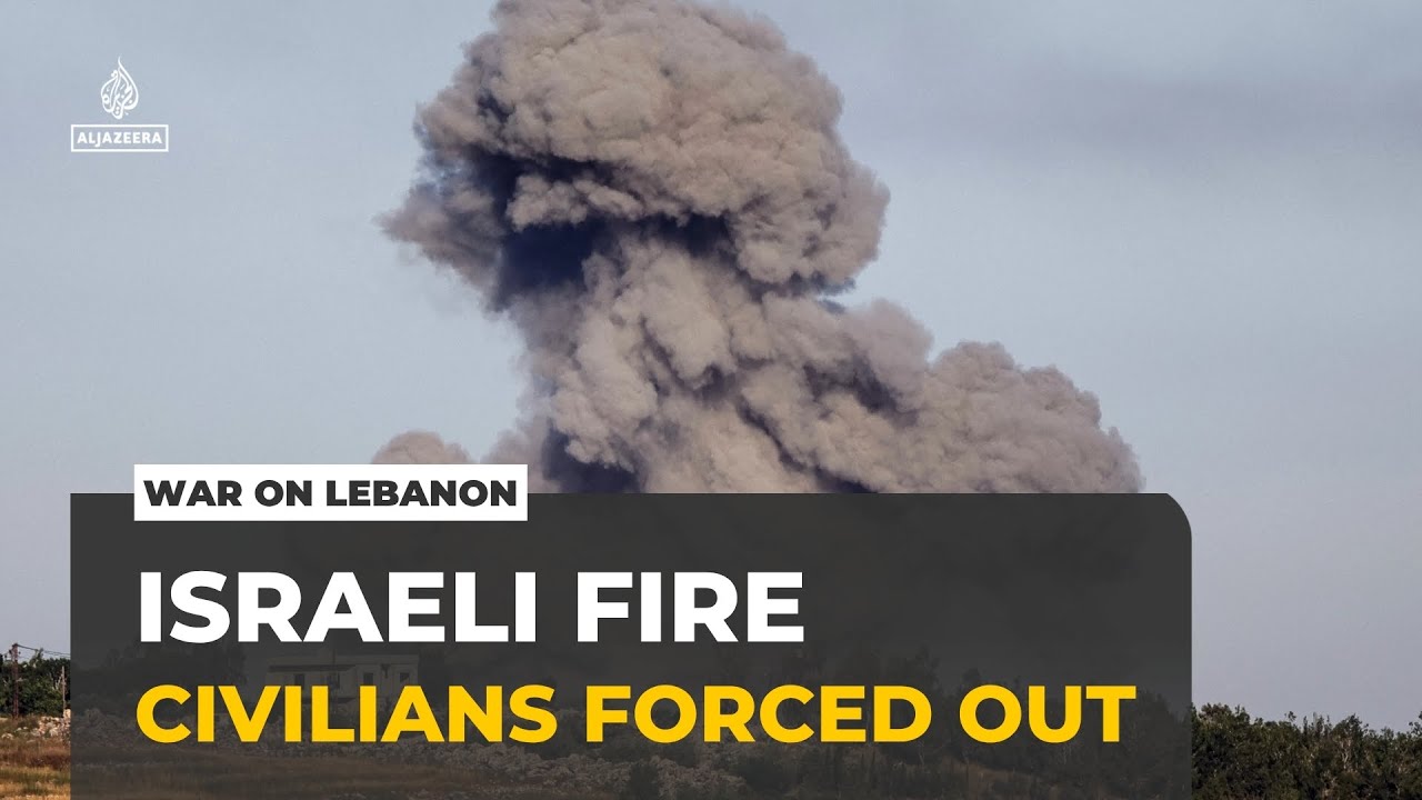 Fire under ceasefire: Lebanese civilians forced out under Israeli fire