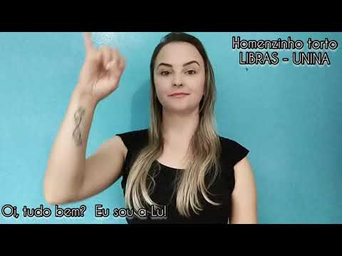 Homenzinho torto de Aline Barros em LIBRAS por LUCIMARA MENDES Legendado e Depois cantado ATV UNINA