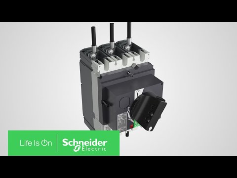 Hình ảnh của EasyPact EZS 160-250A Direct Rotary Handle Installation