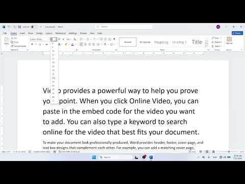 video