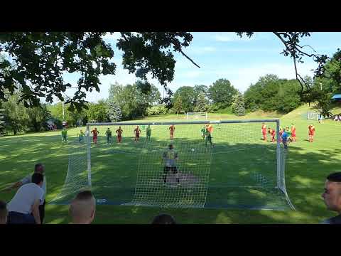 LKS Gamów - LKS Ruda Kozielska, rzut karny