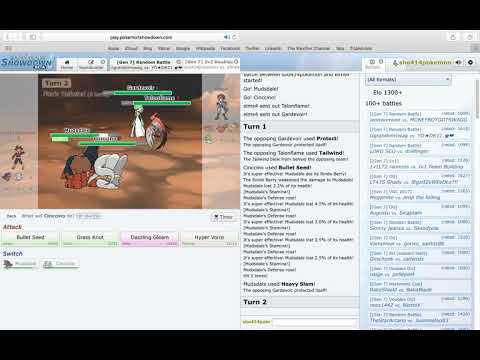 Mudsdale+Minchino+Bullet seed strategy=OP "pokemon showdown"