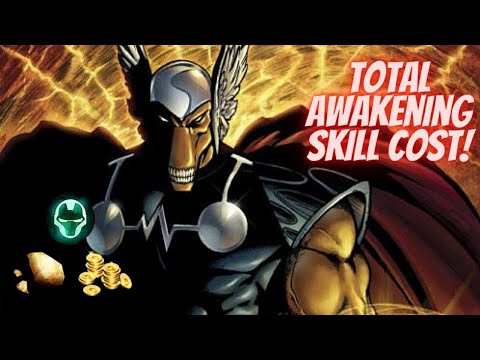 Beta Ray Bill Full Awakening  Skill Cost Details  - Marvel Future Fight