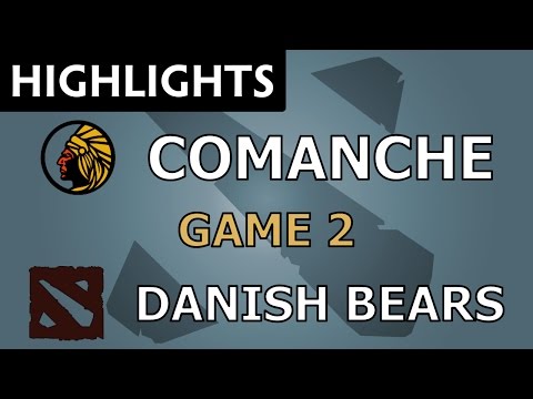 Comanche vs Danish Bears [Game 2] ProDotA Cup Series by Azubu.tv - Dota Highlights