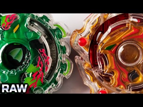 Kerbeus .C.D vs αmaterios .α.α - [Beyblade Burst RAW] - ベイブレードバースト