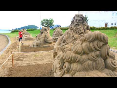 VIDEO: Na brehu Šíravy vzniklo Pieskové kráľovstvo, pozrite si tú nádheru...