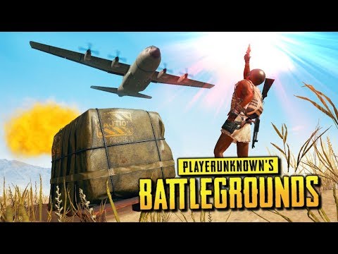 НОВЫЙ ДВОЙНОЙ АИРДРОП! НАШЛИ РАКЕТНИЦУ В ПУСТЫНЕ! PLAYERUNKNOWN'S BATTLEGROUNDS - PUBG ПРИКОЛЫ