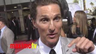 Мэттью МакКонахи на премьере фильма "Линкольн для адвоката"