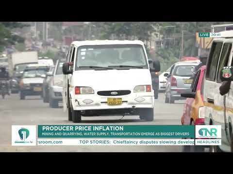 Mining, Water Supply and Transport Drive Producer Inflation Surge