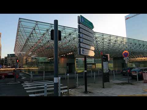 10 minute Walk from Lille Europe to Lille Flandres - France 🇫🇷 - 4K