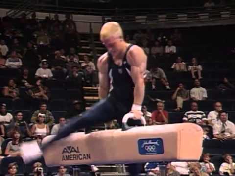Jason Gatson - Pommel Horse - 1998 U.S Gymnastics Championships - Men