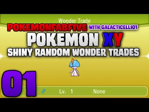 Pokemon X Shiny Random Wonder Trades - Episode 1!