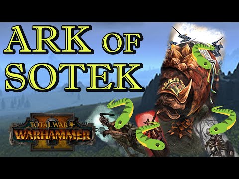 UNDERRATED UNIT: Ark of Sotek - Lizardmen vs Vampire Counts // Total War: WARHAMMER II Online Battle