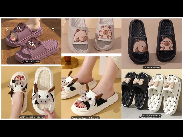 Vídeo relacionado con Zapatillas Casa Chanclas Sandalias Chanclas De Lino para Hombre Zapatillas De Interior Hotel Home Sandalias Planas Home Shoes-Beige_6.5