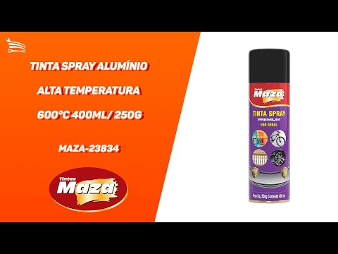 Spray Alta Temperatura 350 Graus Vermelho 250g - Video