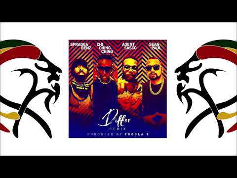 Spragga Benz Ft Sean Paul, Agent Sasco & Chi Ching Ching - Differ Remix  (Album 2019 "Chiliagon")