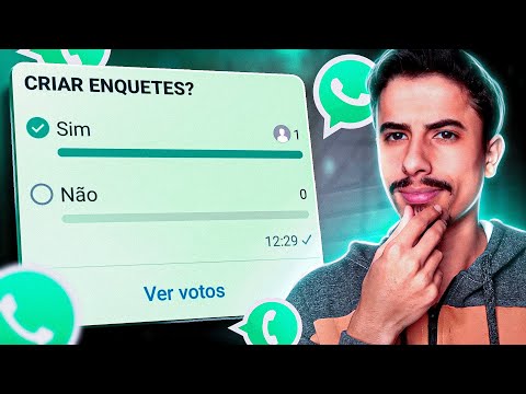 Vídeo: Enquete no WhatsApp: perguntas e respostas