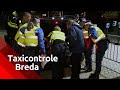 Grote taxicontrole in Breda.