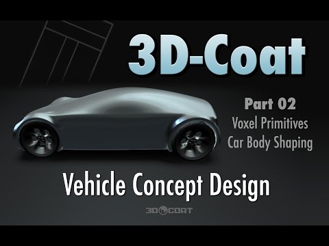 Photo - Vehicle Concept Design Part 2 | التصميم الصناعي - 3DCoat