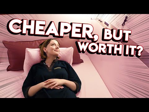 我入住了一家豪華日式膠囊旅館 🇯🇵 (I stayed in a LUXURY Japanese Capsule Hotel 🇯🇵)