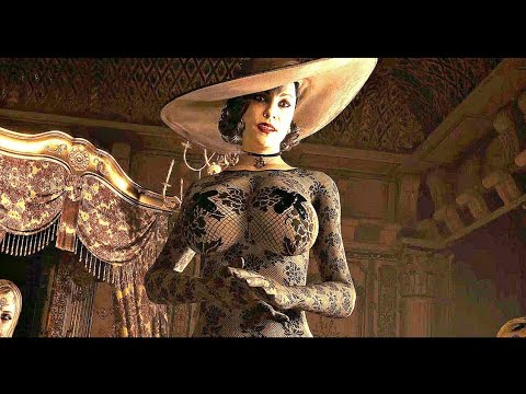 Thicc Lady Dimitrescu hot mod Resident Evil Village