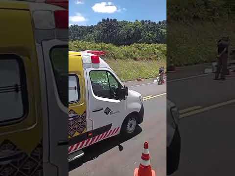 Acidente na BR 277 em Palmeira PR 11/12