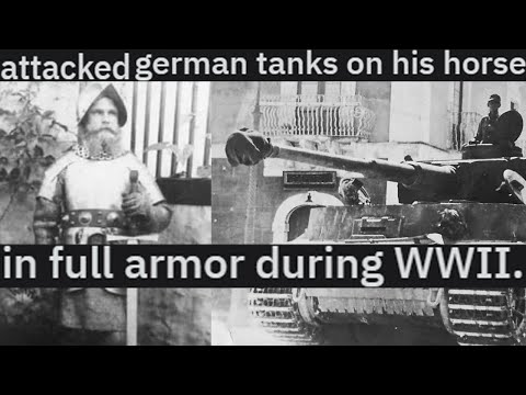 Medieval Knights during WW2 be like