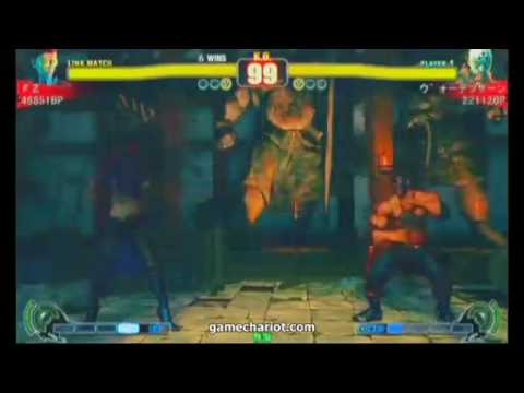SF4 120708 - FZ(Viper) vs Vo Tetsusa(El Fuerte)