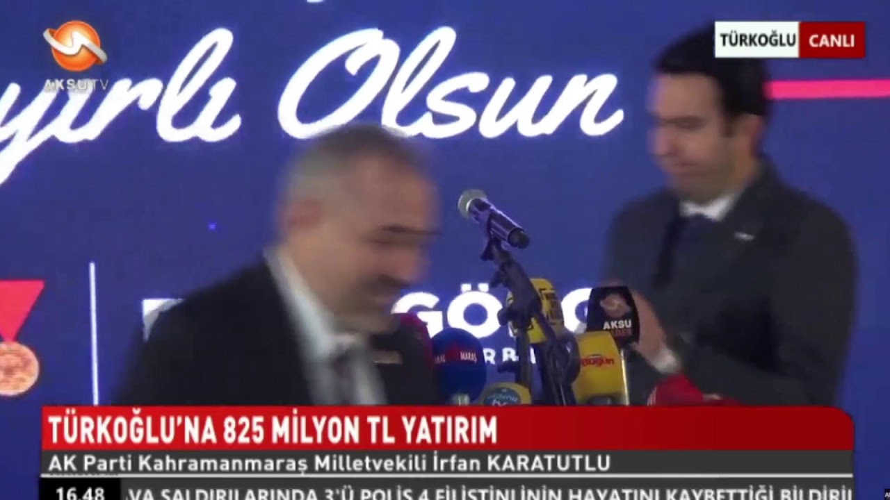 TÜRKOĞLU TOPLU AÇILIŞ TÖRENİ