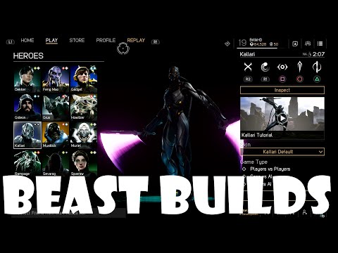 Paragon Beast Builds - Kallari KILLER QUEEN (Deck Building)
