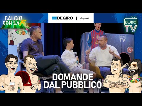 Le domande e le interazioni con il pubblico | BOBO TV A TEATRO
