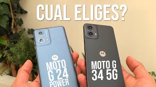Moto G24 POWER y Moto G34 5g || Cual eliges?