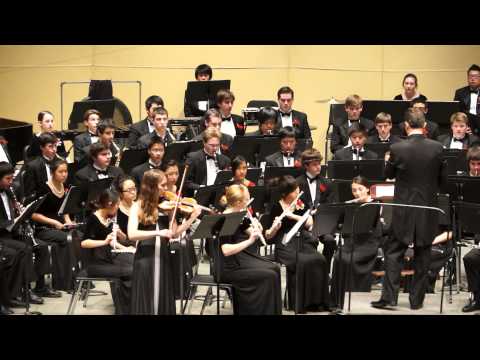 Theme from Schindler's List, John Williams arr. Calvin Custer - Troy Symphonic Band at WMU, 4/10/14