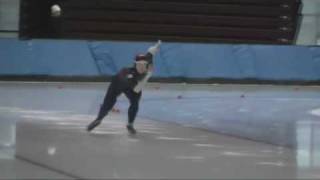 preview picture of video 'Speed Skater Elli Ochowicz 500 Meter Time Trial'