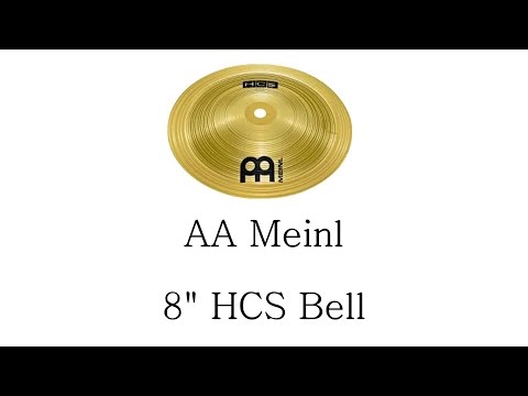 MEINL - 8" HCS BELL - Sound Test [HQ/HD]