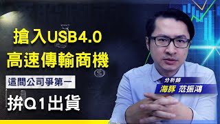 【豚股喇面】 EP.33 新一代高速傳輸規格USB4明年上線! 是誰?意圖寡佔市場，搶先第一季推出產品? (圖)