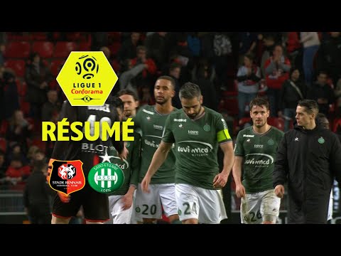 Stade Rennais FC - AS Saint-Etienne (1-1)  - Résumé - (SRFC - ASSE) / 2017-18