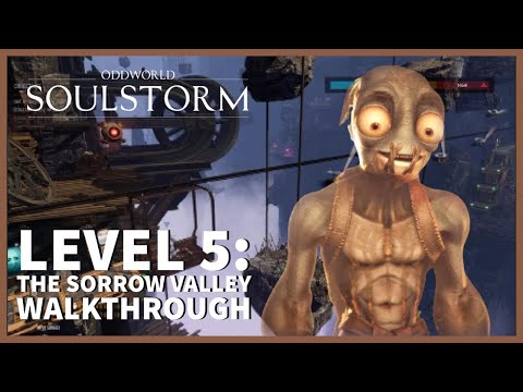 Oddworld Soulstorm 100% Walkthrough Gameplay PS5 | Level 5: All Mudokons, Secret Areas, Royal Jelly