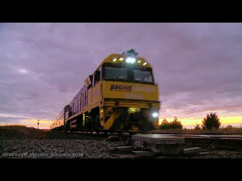 AM8: GSR "Overland" Passenger Service - PoathTV Australian Trains & Railways