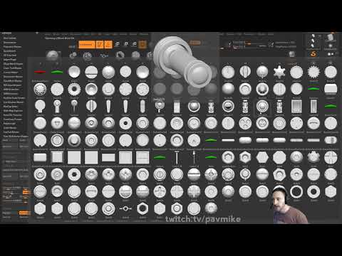 066 ZBrush ZModeler Hard Surface Prop Walkthrough